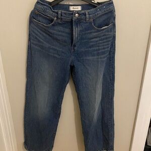 Madewell- The Perfect Vintage Wide Leg Jeans (Perfect Condition)